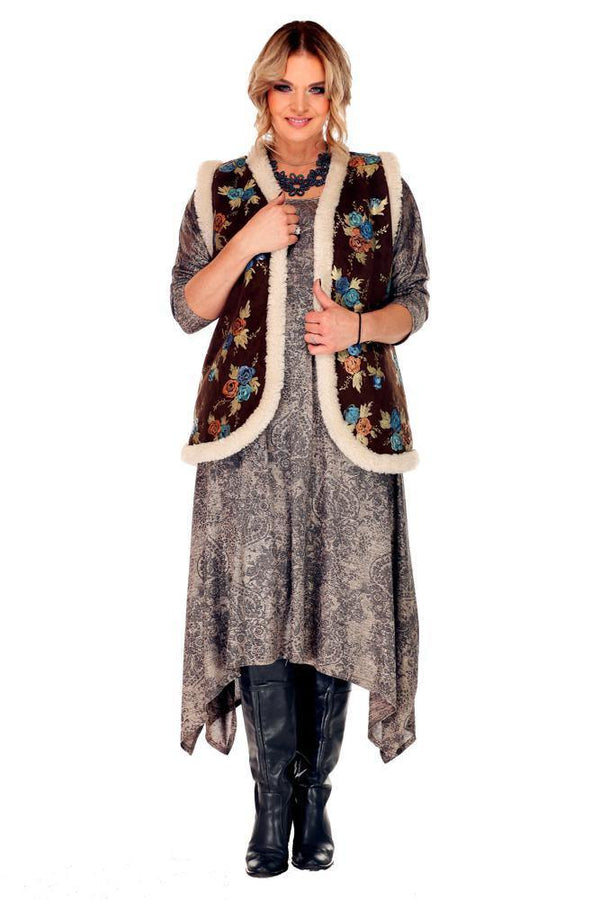 Vesta blanita ecologica  Liza Panait Liza Panait Online Boutique